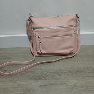 Vintage Relic Pink Crossbody Purse